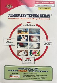 Image of Pembuatan Tepung beras